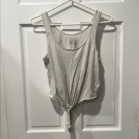 Lilu Tops - Grey Tank Top